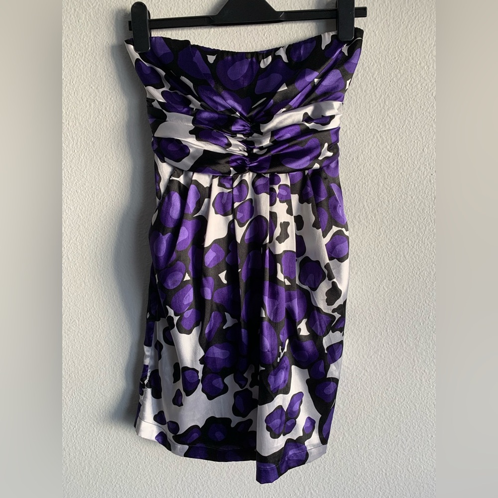 Pepe Jeans London Strapless Dress Small